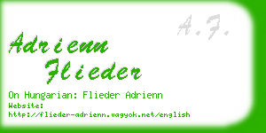 adrienn flieder business card